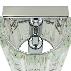 Wandleuchten|Flurlampen*Maytoni Wandlampe Metall Glas 25 cm hoch Chrom E14 länglich