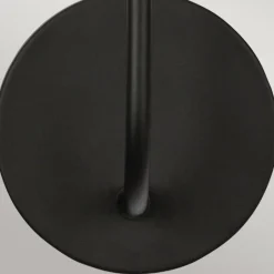 Elstead Wandlampe Metall Glas 29,2 cm hoch Schwarz E14 Modern< Wandleuchten|Glaslampen