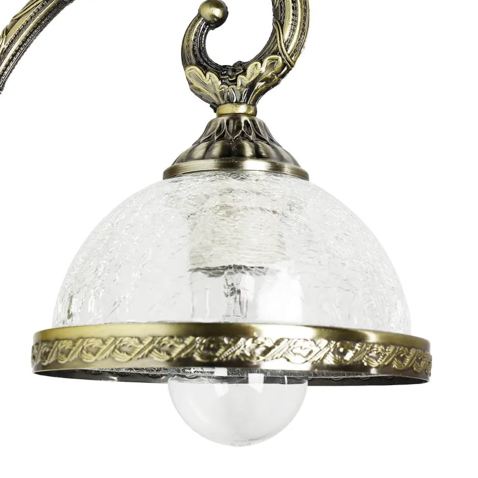 Easylight Wandlampe Metall Glas Jugendstil elegant CHARLES< Jugendstil Lampen|Küchenlampen