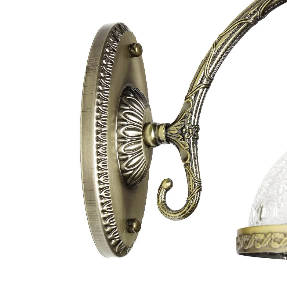 Easylight Wandlampe Metall Glas Jugendstil elegant CHARLES< Jugendstil Lampen|Küchenlampen