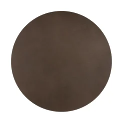 Wandleuchten|Flurlampen*TK Lighting Wandlampe Metall rund Ø 40 cm Braun für 4x G9 indirekt