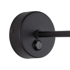 TK Lighting Wandlampe mit Schalter Jute E27 H: 30 cm Boho RIANNE< Wandleuchten|Schlafzimmer Lampen