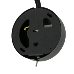 Nowodvorski Wandlampe mit Schalter Schwarz Gold VIPER flexibel< Wandleuchten|Moderne Lampen