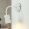 Wandleuchten|Küchenlampen*Easylight Wandlampe mit Schalter Weiß verstellbar Lesearm GU10