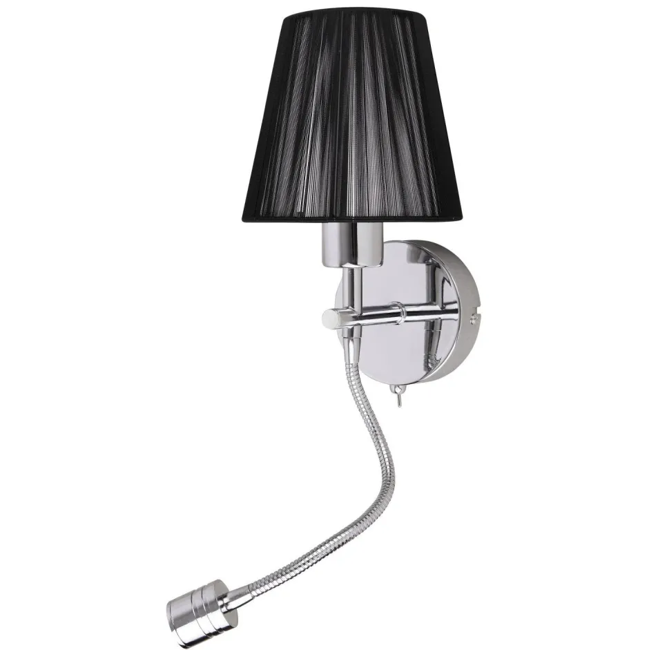 Led Lampen|Wandleuchten*Rabalux Wandlampe mit Schwanenhals LED E14 Schalter