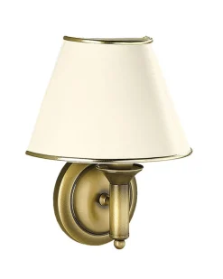 Jupiter Wandlampe PENELO in Messing antik E27 Wandleuchte< Wandleuchten|Flurlampen