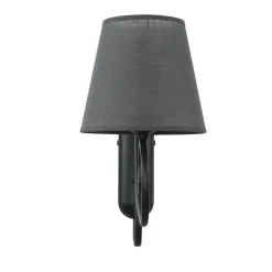 Wandleuchten|Rustikale Lampen*Lamkur Wandlampe Romantisch Anthrazit Landhaus gemütlich