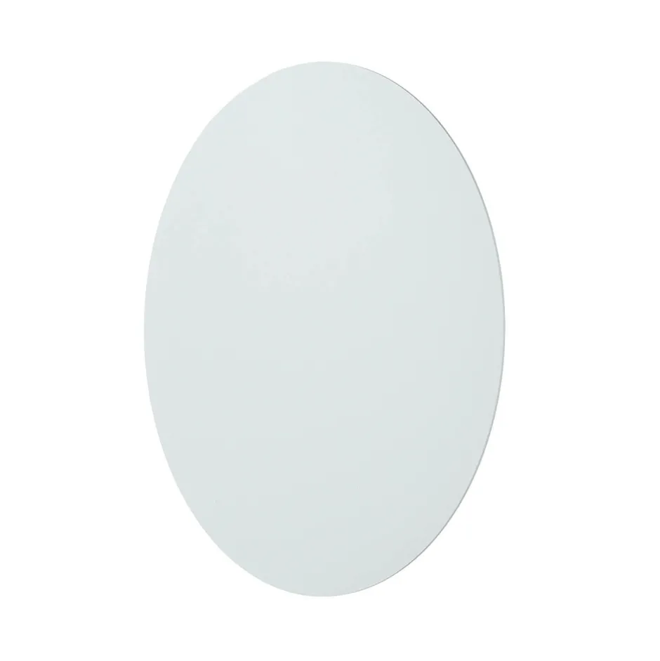 TK Lighting Wandlampe rund Metall Ø 30 cm flach Weiß G9 Modern< Wohnzimmerlampen|Moderne Lampen