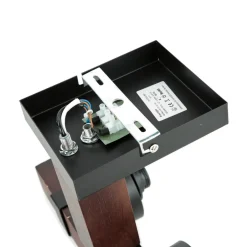 Flurlampen|Küchenlampen*Easylight Wandlampe Rustikal B: 31 cm 2x E27 Metall Regenglas