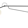 ALDEX Wandlampe Schwarz T:81 cm GU10 für Steckdose flexibel< Wandleuchten|Badezimmer Lampe