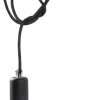 Sollux Wandlampe Schwarz verstellbar H: bis 1 m E27< Wandleuchten|Küchenlampen