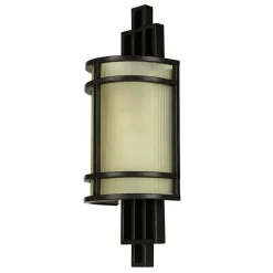 Elstead Wandlampe SHOJI Bronze Vintage Leuchte Wohnzimmer< Glaslampen|Designerlampen