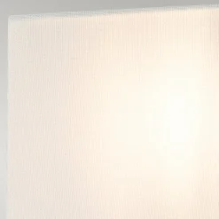 Wandleuchten|Flurlampen*Elstead Wandlampe Stoff 31,8 cm hoch Creme Weiß