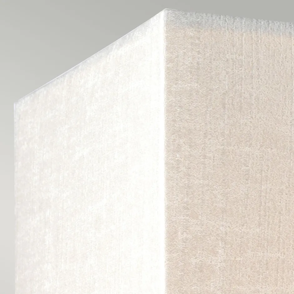 Elstead Wandlampe Stoff Creme Messing Up Down wohnlich< Wandleuchten|Flurlampen