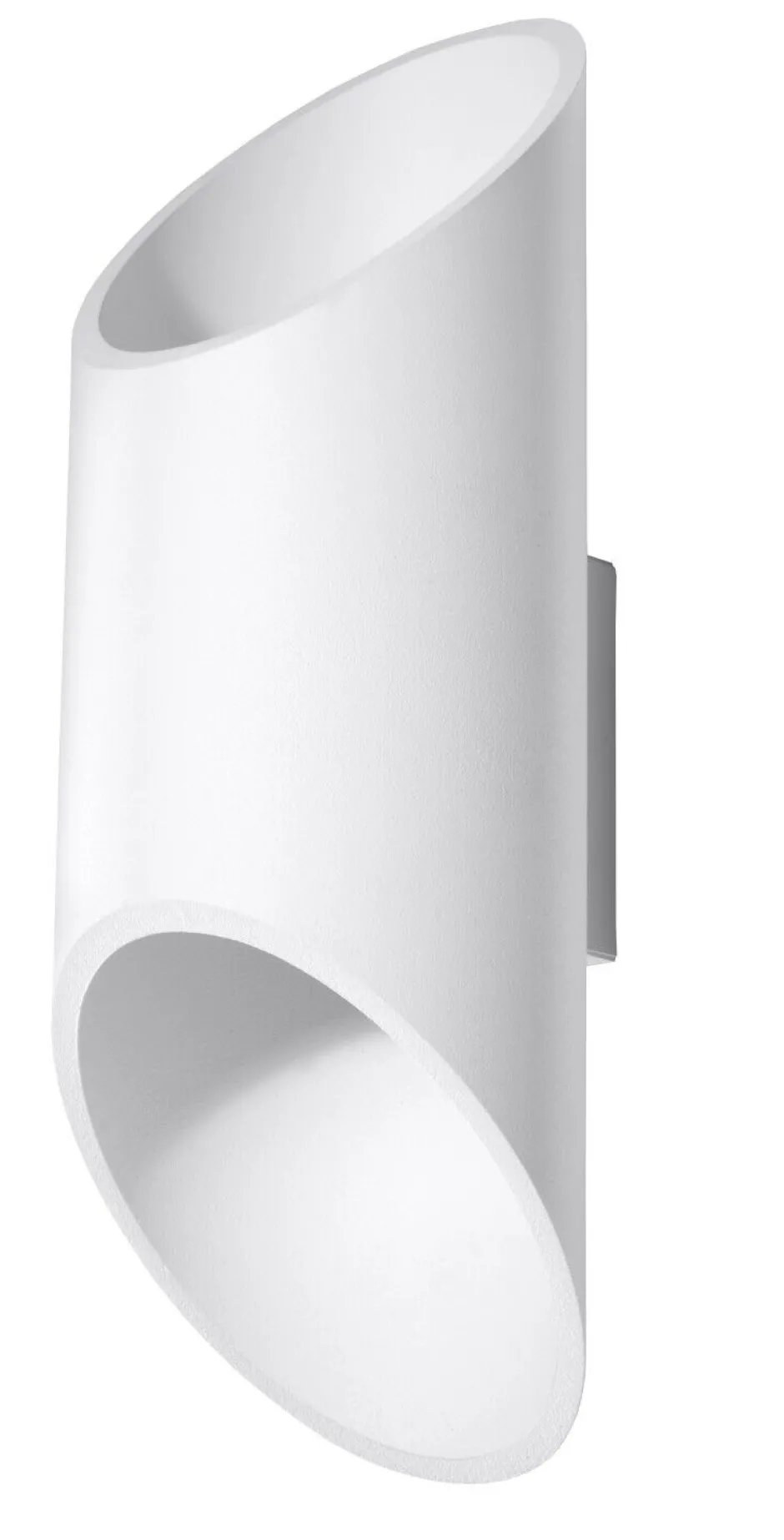 Sollux Wandlampe Up & Down Spot Weiß H:30cm Ø10cm NIXON< Wandleuchten|Flurlampen