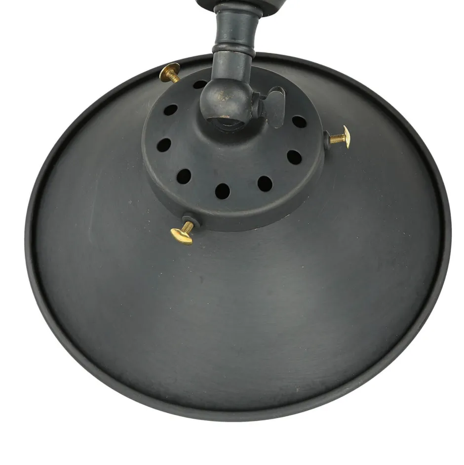 Giovanni Battista Wandlampe Vintage in Bronze aus echtem Messing< Wandleuchten|Esszimmer Lampen