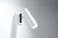 Sollux Wandlampe Weiß GU10 verstellbar Modern Wandleuchte< Wandleuchten|Flurlampen