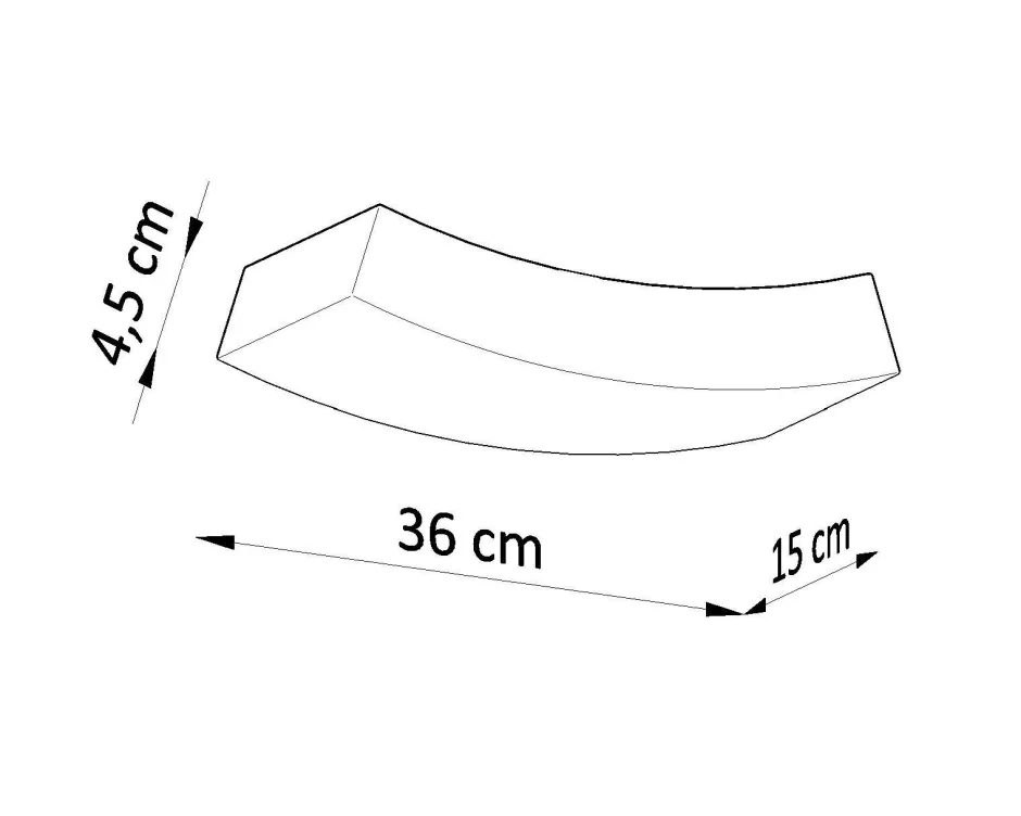Sollux Wandlampe Weiß Keramik 36 cm dekorativ bemalbar 2x G9< Wandleuchten|Flurlampen