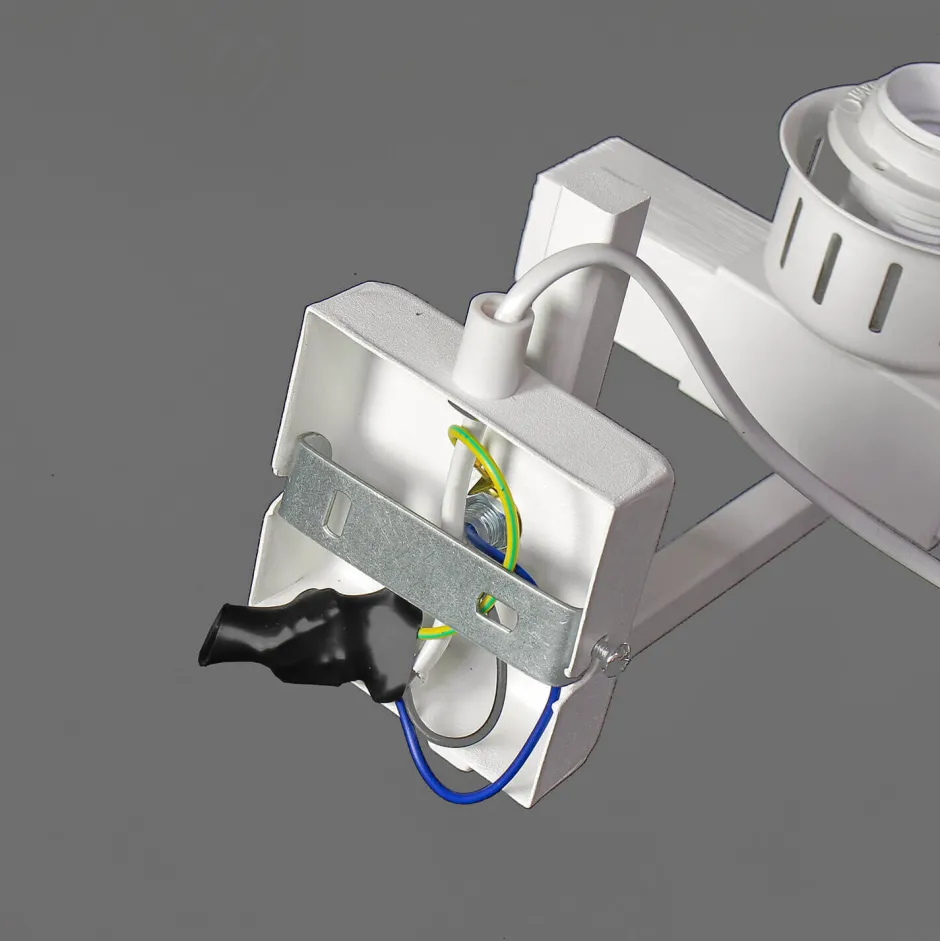 Luminex Wandlampe Weiß mit Steckdosenanschluss< Wandleuchten|Küchenlampen