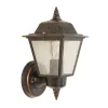 Elstead Wandlaterne Braun Aluminium IP44 Rustikal MEG< Außenleuchten Antik|Außenwandleuchten