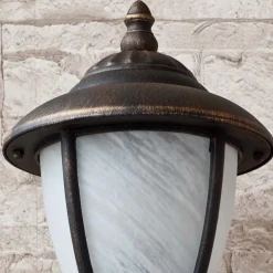 Rabalux Wandlaterne für Außen Wandleuchte MADRID gold antik< Rustikale Lampen|Rustikale Außenleuchten