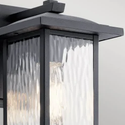 Elstead Wandleuchte außen Aluminium Glas E27 IP44 25,8 cm hoch< Metall Lampen|Rustikale Lampen