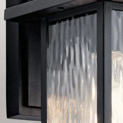 Elstead Wandleuchte außen Aluminium Glas E27 IP44 25,8 cm hoch< Metall Lampen|Rustikale Lampen