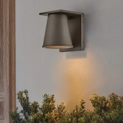 Elstead Wandleuchte außen Downlight LED GU10 IP44 15,4 cm hoch< Stofflampen|Außenwandleuchten