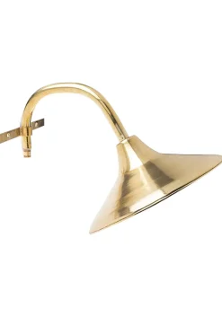 Andromeda Wandleuchte außen Echt-Messing E27 IP23 B: 26 cm HYLOS< Außenwandleuchten|Industrie Lampen