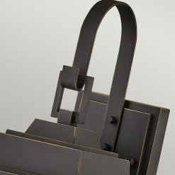 Elstead Wandleuchte außen H: 48,8 cm IP44 E27 in Bronze Garten< Außenwandleuchten|Gartenlaternen