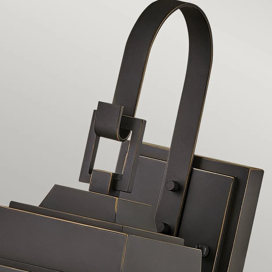 Elstead Wandleuchte außen H: 48,8 cm IP44 E27 in Bronze Garten< Außenwandleuchten|Gartenlaternen