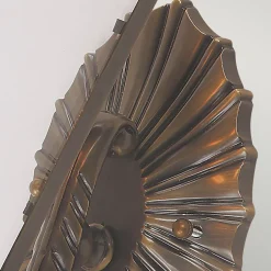 Elstead Wandleuchte außen IP44 aus Messing Glas E27 Vintage< Außenleuchten Antik|Außenleuchten Messing