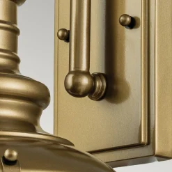 Außenleuchten Antik|Außenwandleuchten*Elstead Wandleuchte außen IP44 E27 in Messing antik Vintage