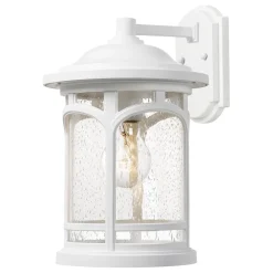 Elstead Wandleuchte außen IP44 Vintage Weiß E27 Garten Haus< Außenwandleuchten|Gartenlaternen