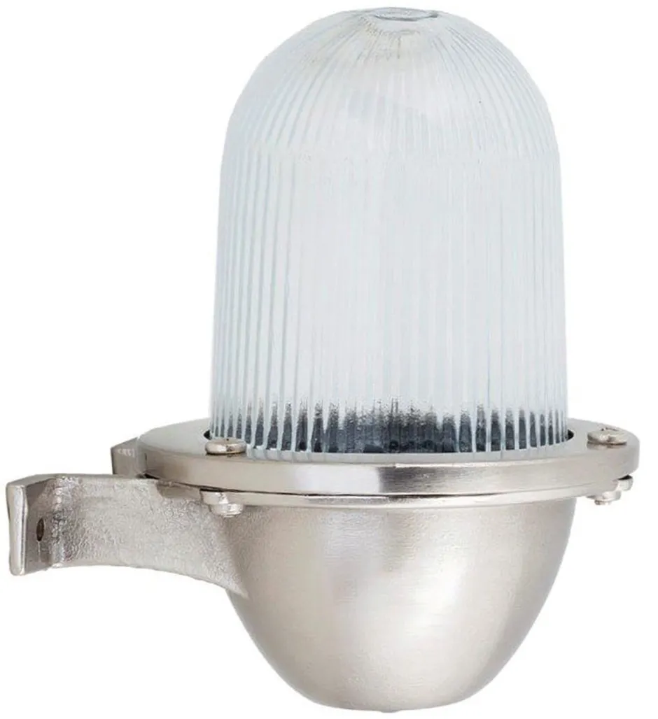 Außenwandleuchten|Rustikale Lampen*Lido Wandleuchte Außen Maritim IP64 Balkon Echt-Messing