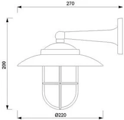 Laura Suardi Wandleuchte Außen Messing IP43 Maritim ROSARIO< Außenwandleuchten|Lampen Aus Aller Welt