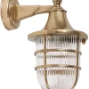 Lido Wandleuchte Außen Messing Maritim IP64 Haus Hof< Rustikale Lampen|Metall Lampen