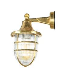 Lido Wandleuchte Außen Messing Maritim IP64 Haus Hof< Rustikale Lampen|Metall Lampen