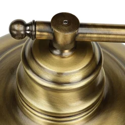 Außenwandleuchten|Rustikale Lampen*Lido Wandleuchte Außen Messing Glas Maritim Balkon Hof