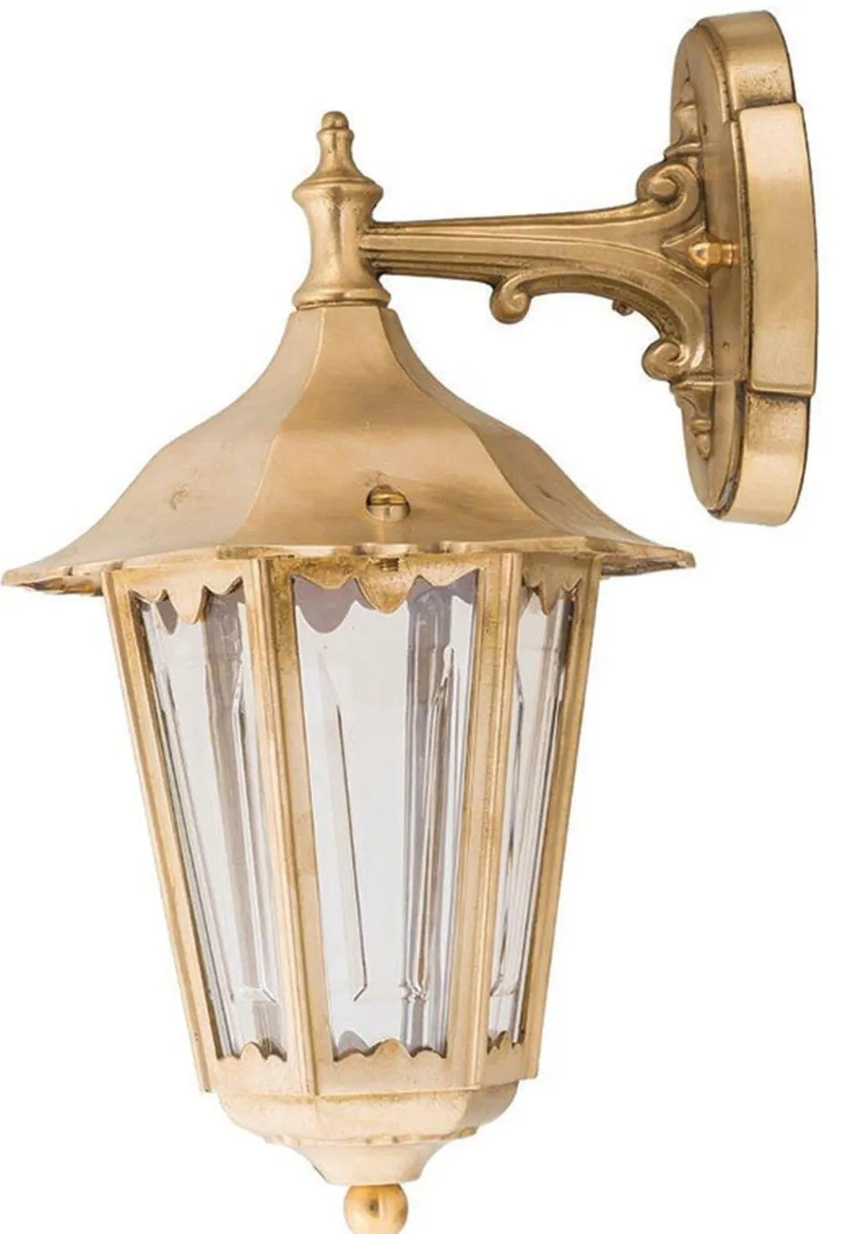 Lido Wandleuchte Außen Messing IP43 Terrasse Hof Antik< Außenleuchten Antik|Außenleuchten Messing