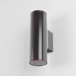 Außenwandleuchten|Moderne Lampen*Eglo Wandleuchte Außen Riga Antikbraun 2-Flmg