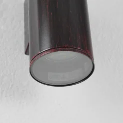 Außenwandleuchten|Moderne Lampen*Eglo Wandleuchte Außen Riga Antikbraun 2-Flmg