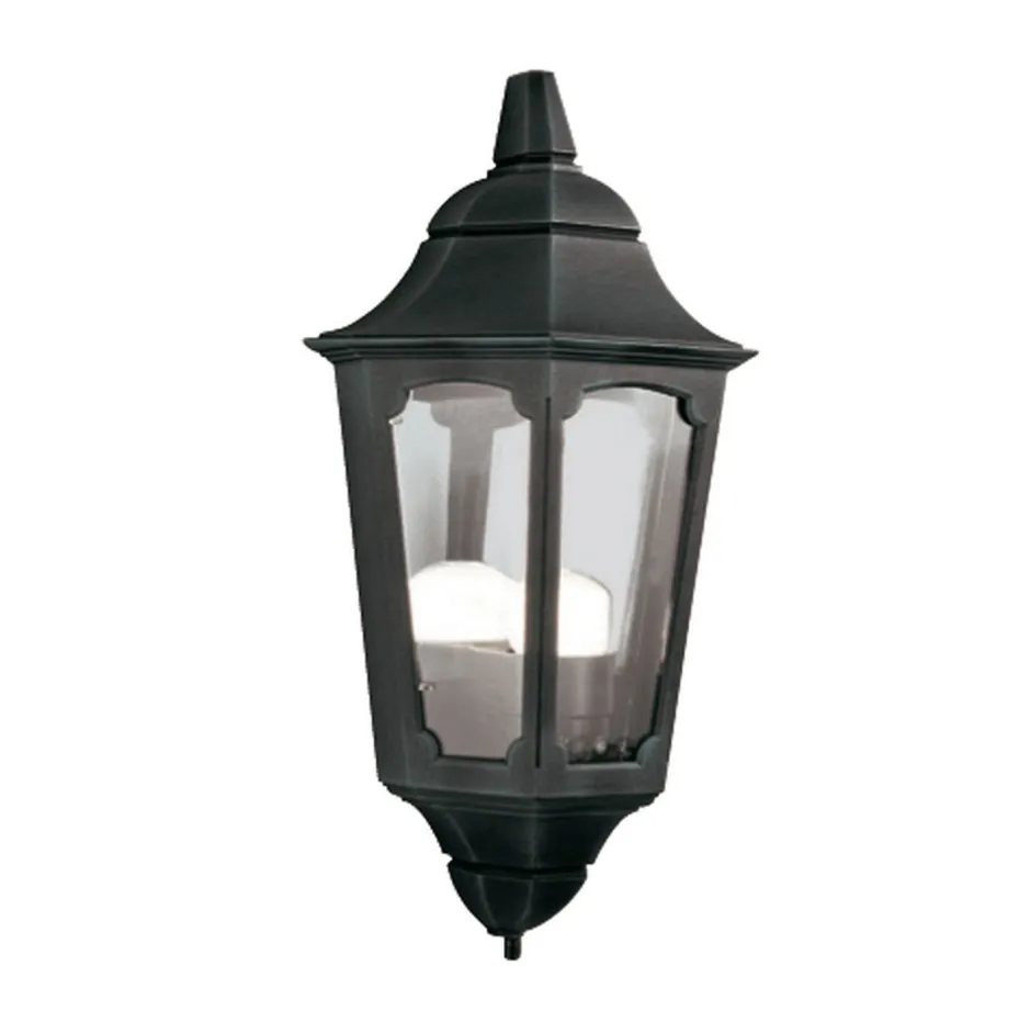 Außenleuchten Antik|Außenwandleuchten*Elstead Wandleuchte Außen Schwarz Rustikal IP43 Haustür