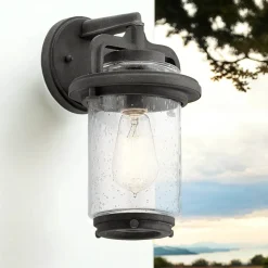 Metall Lampen|Vintage Lampen*Elstead Wandleuchte außen Vintage 29,2 cm hoch IP44 E27