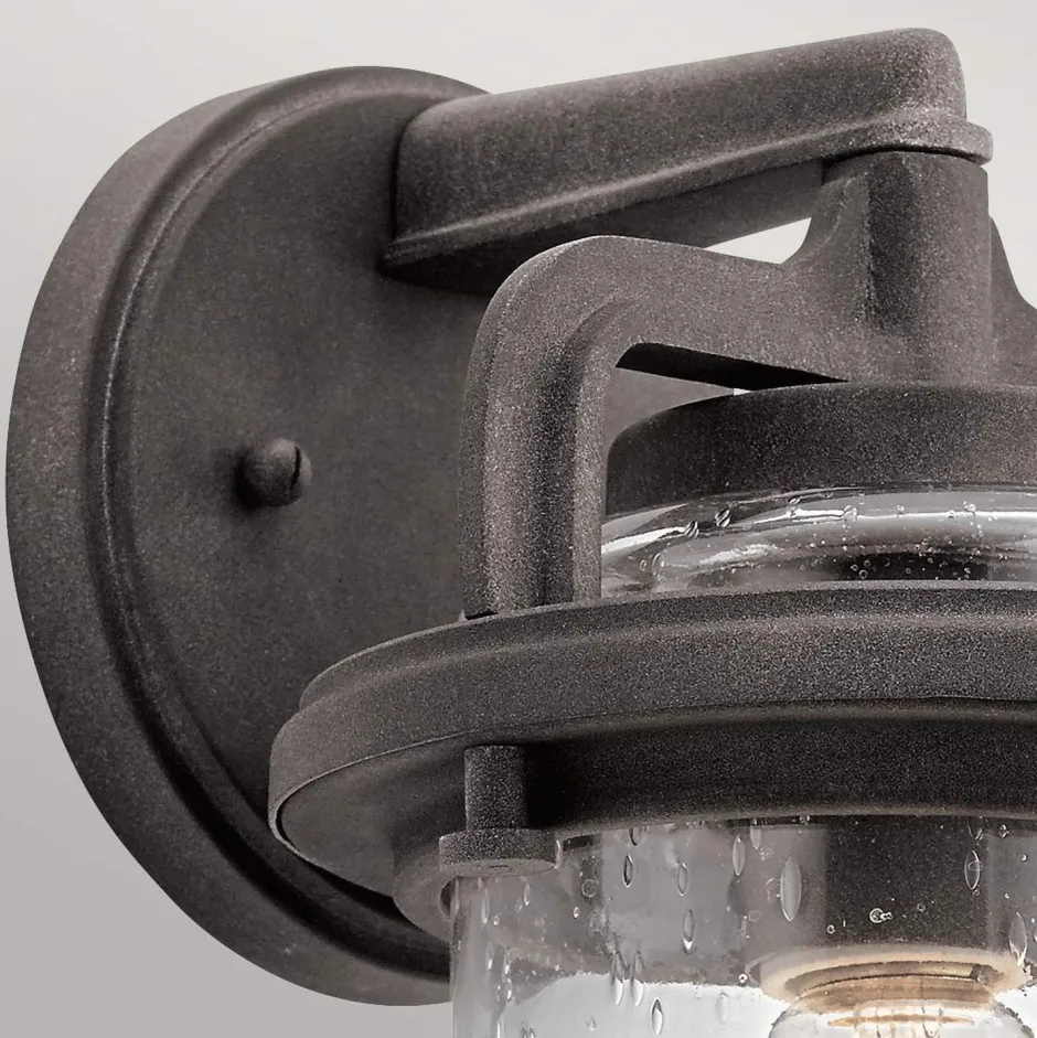 Metall Lampen|Vintage Lampen*Elstead Wandleuchte außen Vintage 29,2 cm hoch IP44 E27