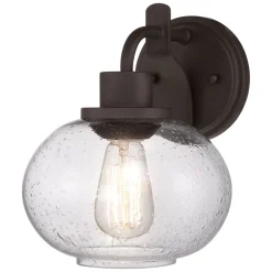Elstead Wandleuchte Bad Metall Glas B:20cm Bad Lampe FELI< Wandleuchten|Wohnzimmerlampen