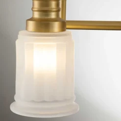 Wandleuchten|Badezimmer Lampe*Elstead Wandleuchte Badezimmer 61 cm lang mit 3x G9 LED 3000 K