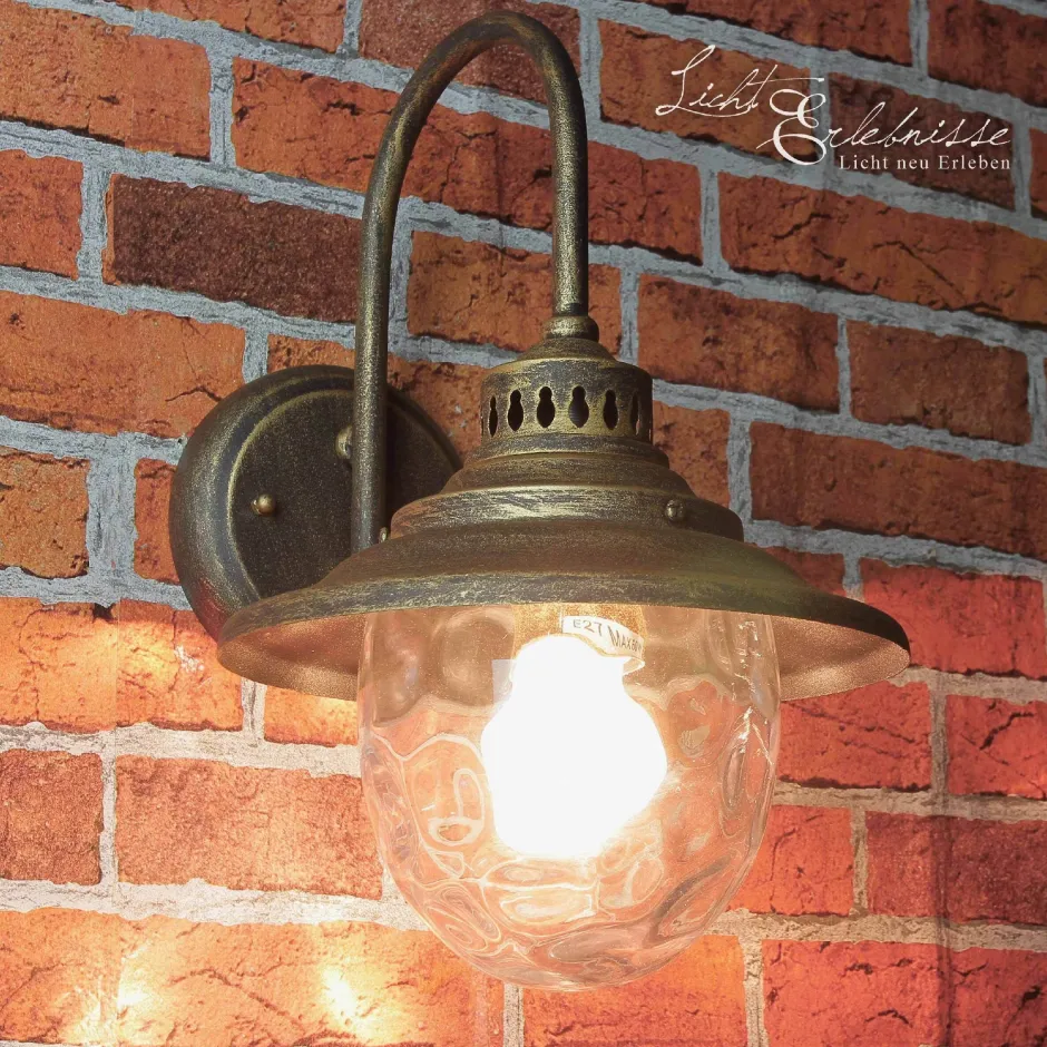 Rabalux Wandleuchte BARCELONA in Antikgold< Rustikale Lampen|Maritime Lampen