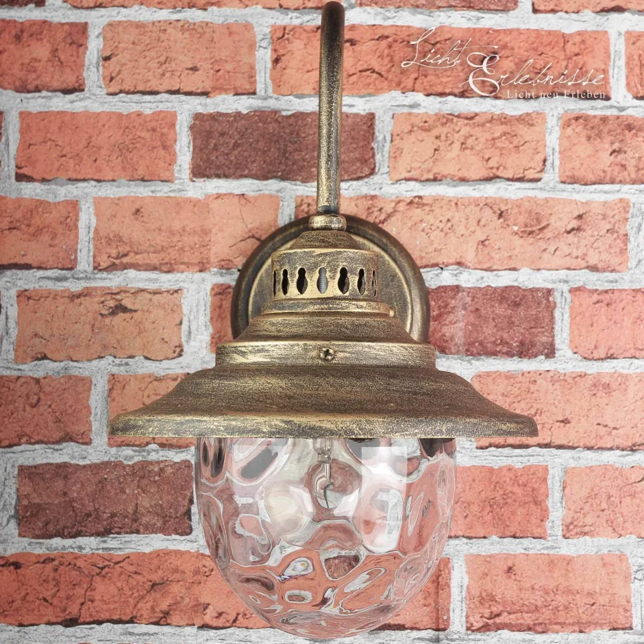 Rabalux Wandleuchte BARCELONA in Antikgold< Rustikale Lampen|Maritime Lampen