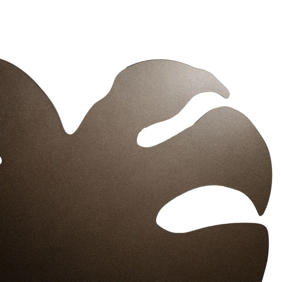 TK Lighting Wandleuchte Braun H: 40 cm 3x G9 Blatt indirekt Metall< Wandleuchten|Flurlampen